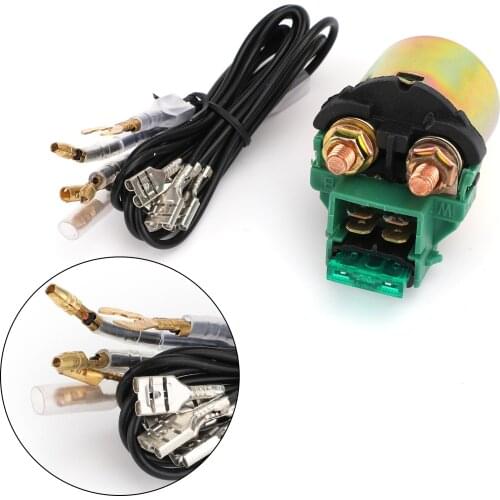 Areyourshop For Honda GL1100 GOLD GL1200 NV400 CB400 VF750 CB900 NX250 For KAWASAKI EX250 NINJA 250R STARTER SOLENOID RELAY