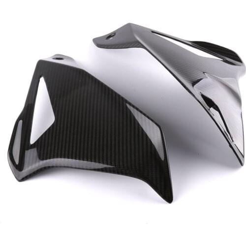 For Yamaha MT10 Pre-Preg Carbon Fiber Left Right Frame Fairing Panels for MT10 MT-10 MT 10 2016 2017 2018
