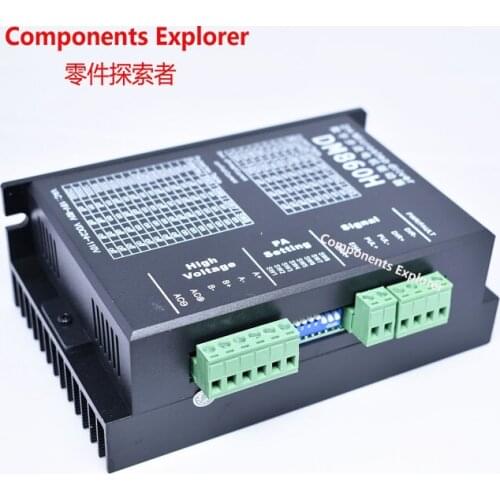 Stepper motor driver DM860H microstep motor brushless DC motor shell for 57 86 stepper motor Nema23 34