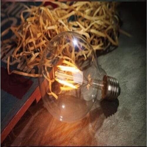 G80 G95 LED brown light lamp Edison retro tungsten light source energy saving E 27 4 W 6 W Industrial vintage decoration