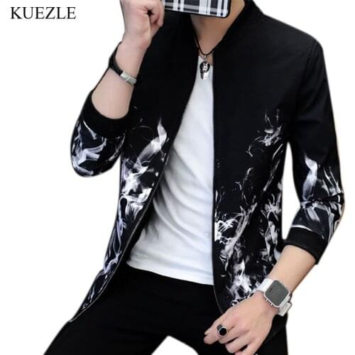 KUEZLE Mens Autumn Jackets