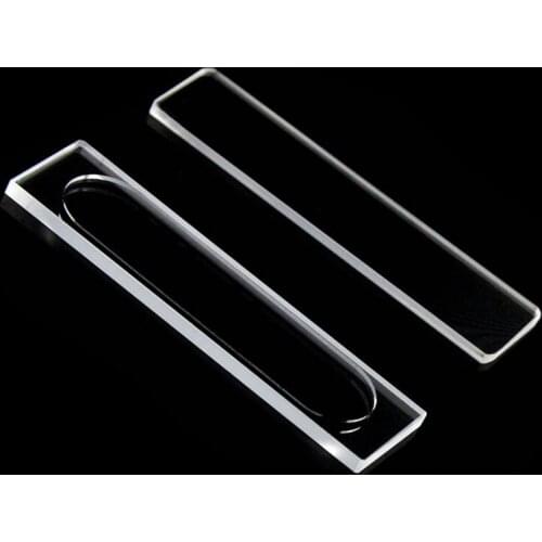 Quartz removable colorimetric dish sample tank fluorescence detection 0.1 0.2 0.5 1 2mm mm