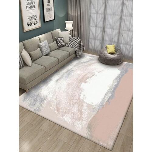Washable Fashional Modern Art Office Cover Carpets Waterproof For Living Room Fabric Patterned Colourful Home Decor Rugs
