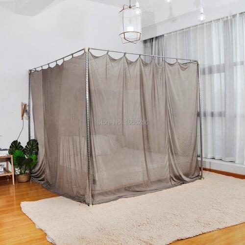 Wholesale emf protection mosquito net circular and square shape bed canopy