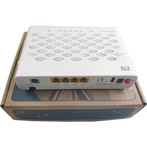 Original 6.0 version ZTE GPON Router ZXA10 F660 ONU/ONT With 1GE+3FE+1Voice+WIFI+1USB,English firmware Optical Network Terminal