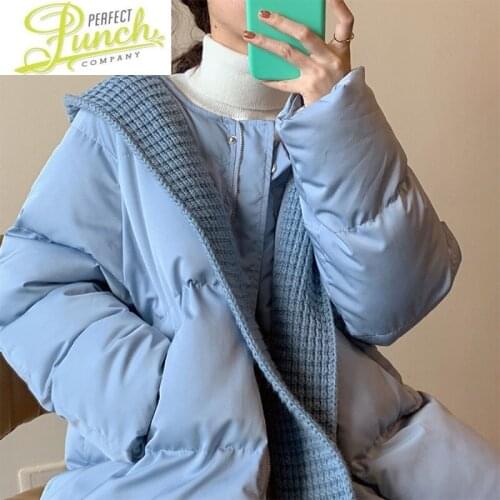 Parkas Fashion Winter Woman Jacket Women Thick Coat Female Hooded Jackets 2021 Korean Tops Detachable Cap Femme Veste LXR1169