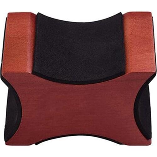 Guitar Neck Rest, Electric Acoustic & Guitar Support Pillow for Changing Strings, String Instrument Wooden Neck Craddle