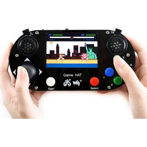 3.5 inch 480X320 Portable Game Console Module Expansion Board HAT Starter Kit for Raspberry Pi A+/B+/2B/3/3B+/4