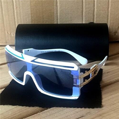 KAPELUS sunglasses designer Sunglasses brand Ocean blue piece one-piece sunglasses fashion color sunglasses