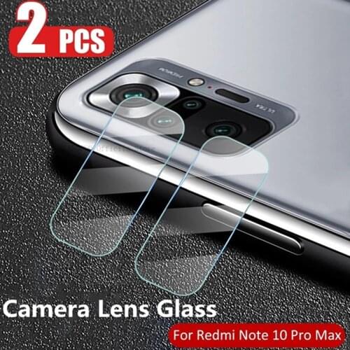 2Pcs Camera Lens Glass for Redmi Note 10 Pro 10pro max Lens Screen Protector for redmi Note10 Pro Max 10s 10pro Poco X3 Glass