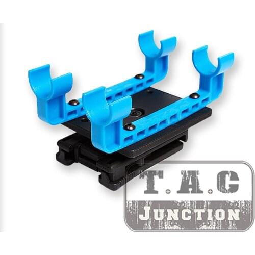 Tactical 4Q Independent Shot Shell Belt Carrier Fits 2" Width Belt For 12ga Shell 360 Deg. Rotation Adjustable Shell Carrier BU