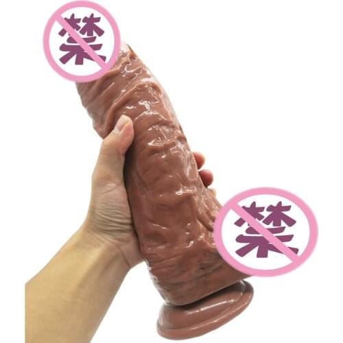 31*7CM Giant Huge Dildo Super Big Dick With Suction Cup Anal Butt Plug Large Dong Realistic Big Penis Adult Sex Toys For Woman