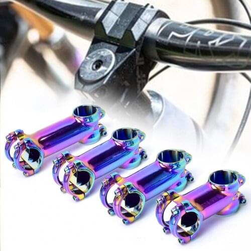 50% Hot Sale Ultralight Multi-color ±17 Degrees 31.8x60/70/80/90mm Handle Bar Stem Aluminum Alloy Bicycle Stem For Mountain Bike