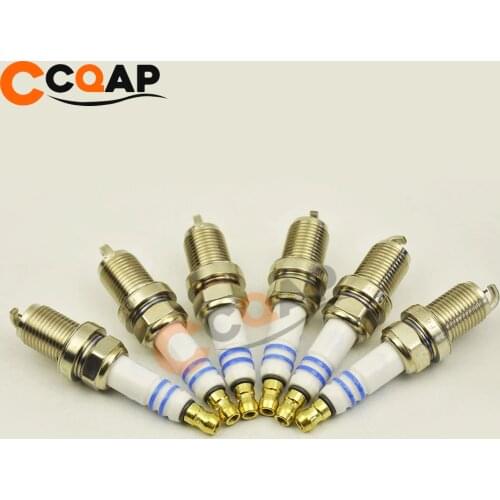 6pcs A004159190326 004159190325 F8DPP33 iridium Spark Plug For Mercedes-Benz W163 W208 W210 W211 W220 Auto Par