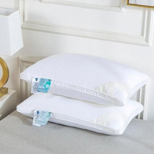 900g Microfiber Sleeping Pillows For Bed Comfortable Home/Hotel Pillow Washable Queen Size