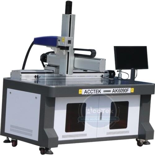 AK6090F 3d 20W 30W Fiber Laser Marking Metal Machine