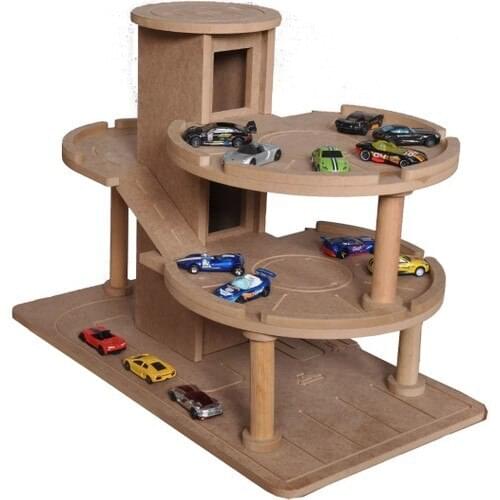 Target Hobby Wood Layer Car Park Garage Garage Target Hobby toy