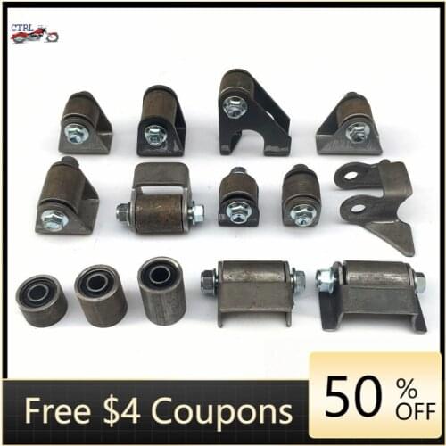 Motorcycle Electric Scooter Rear Shock Absorber Groove Ears Rear Shock Absorber Holder For ATV Dirt Pit Bike part