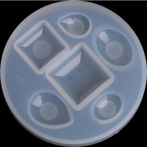 DIY Silicone Pendant Mold Drops Making Jewelry Pendant Resin Casting Mould Craft