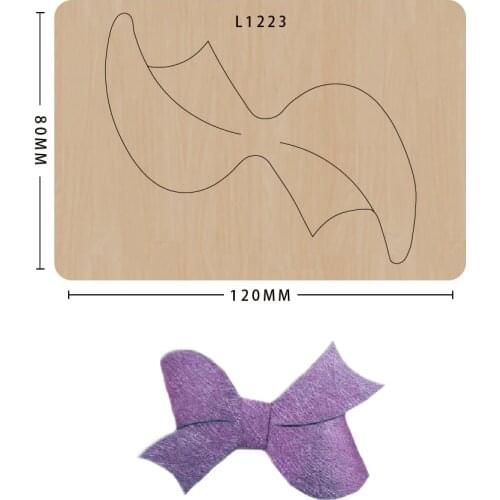 Bowknot Knife Mold Molds Bow Shaped Die Cutting Dies And Wooden Dies,suitable For Big Shot Machines