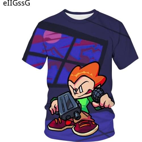 Friday Night Funkin 3D Printing Men/Women T-shirt Streetwear Sweatshirt Hip Hop Tops Kawaii Tees Fashion Kids Boys Funny Clothes