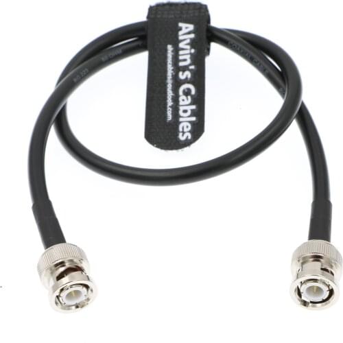 Alvins Cables LanParte 6G HD SDI Video Cable BMC Male to Male for 4K VIDEO OUT Blackmagic Camera