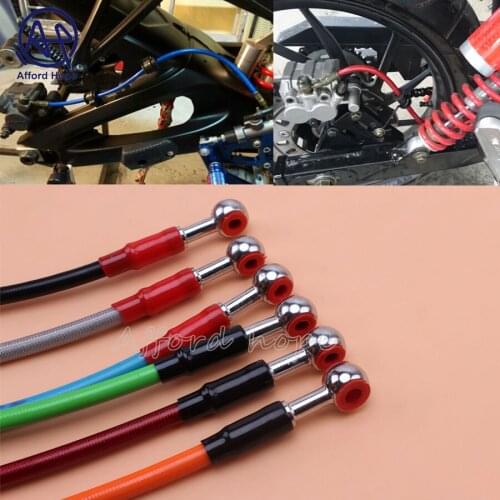 Motorcycle 900MM Colored Hydraulic Brake Fluid Hose Cable for Enduro Moto Dirt Pit Stunt Bike EXC SX DRZ RMZ TTR WR F R YZF RR