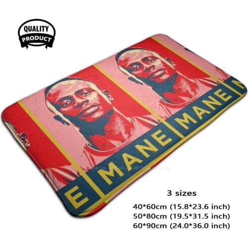 Sadio Mane Artwork Soft Foot Pad Room Goods Rug Carpet Sadio Mane Mane Sadio Firmino Mo Salah Football Salah Soccer Roberto