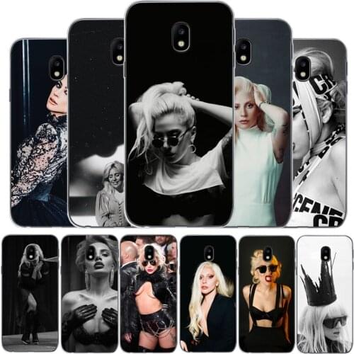 Lady gaga Soft Silicone Phone Case For Samsung J3 J4 J7 J8 2018 J5 J7 2017 J5 J7 2016 J7 Prime J4 J5 J7 plus