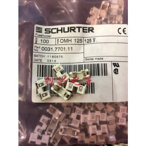 Original New 100% 0031.7701.11 fuse holder 125V