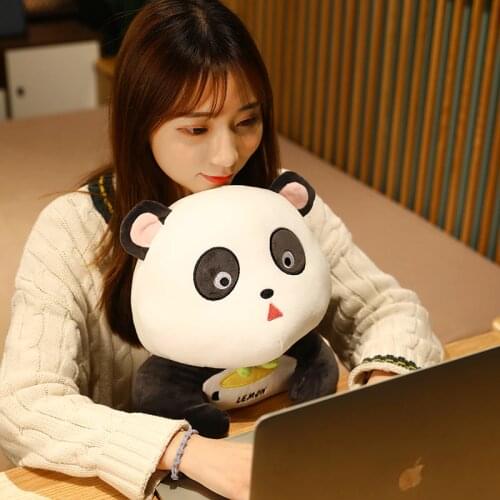 25-60CM Cute And Creative Fat Panda Plush Toy Kawaii Stuffed Animal Comfort Doll Sleeping Pillow Home Bed Decoration Gift