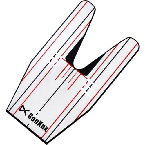 Portable Golf Putting Mirror Posture Alignment Training Aids Swing Trainer Eye Line Golf Training Aids Practice Putter Mirror