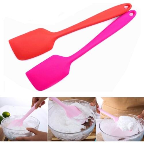 28.5cm Larger Silicone Cake Scraper Cake Cream Butter Spatula Mixing Scraper Brush Fondant Cake Tools
