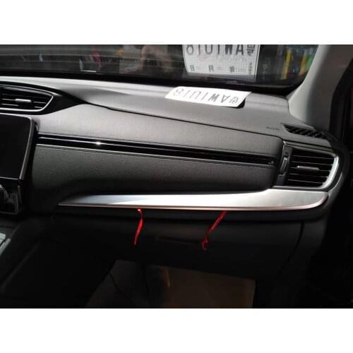 Interior Car Middle Decoration Strips Cover Trims For 2017-2021 Honda CRV CR-V New Decoration Accessories Style