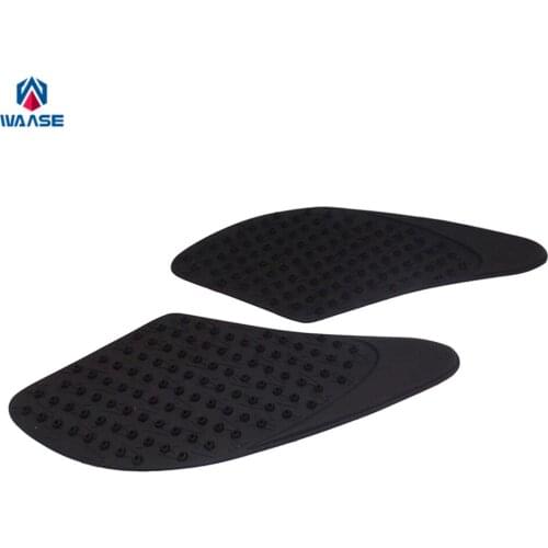 Waase For Kawasaki Ninja ZX-6R ZX6R ZX 6R 2007 2008 Tank Pad Protector Sticker Decal Gas Knee Grip Tank Traction Pad Side