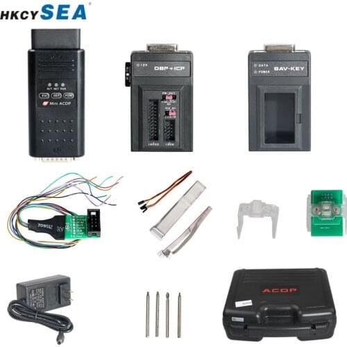 Yanhua Mini ACDP Programming Master Basic Configuration Work on PC/Android/IOS with wifi and Module 1/3/9 for BMW/Land Rover