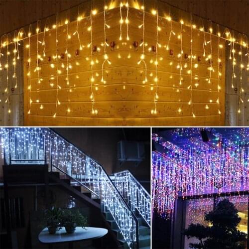 YANKE LED Garland Curtains
