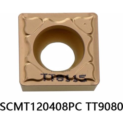 SCMT120404PC TT9080 SCMT120408PC TT9080 Carbide Inserts Lathe Cutter Tools Original CNC Tools inserto para torno