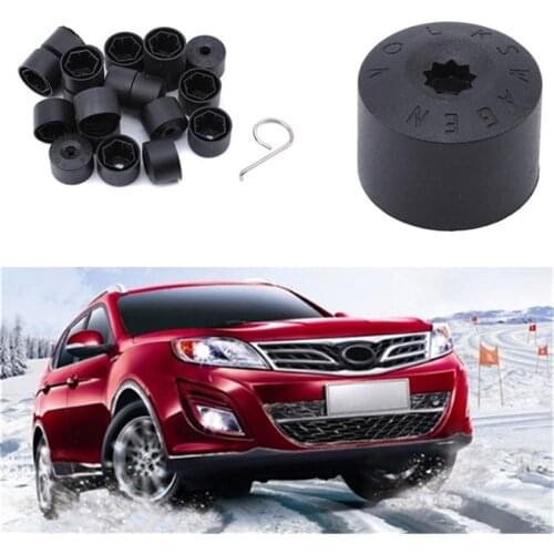 20Pcs Car Wheel Nut Caps Auto Hub Screw Cover Bolt Rims Exterior Decoration Socket Protection Dust Proof Car Accessories