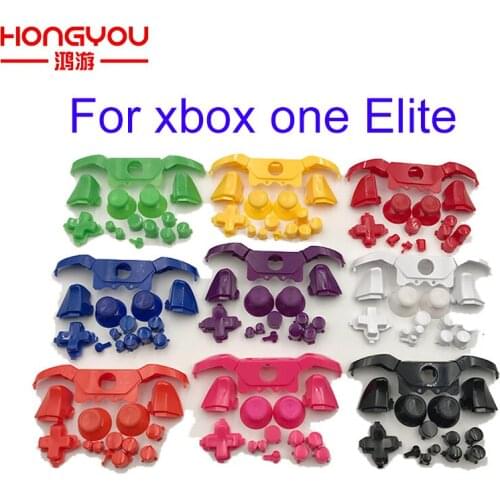 30set Replacement Bumpers Trigger Thumbstick Buttons For Xbox One Elite X1 Analog Stick Dpad Controller
