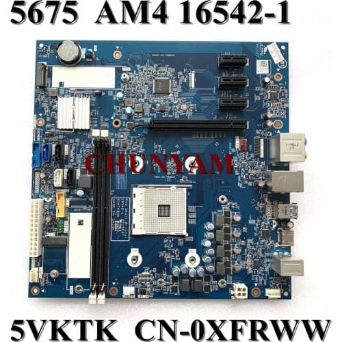 Brand NEW 16542-1 5VKTK For DELL inspiron 5675 Desktop Motherboard AM4 CN-0XFRWW XFRWW Mainboard 100%tested