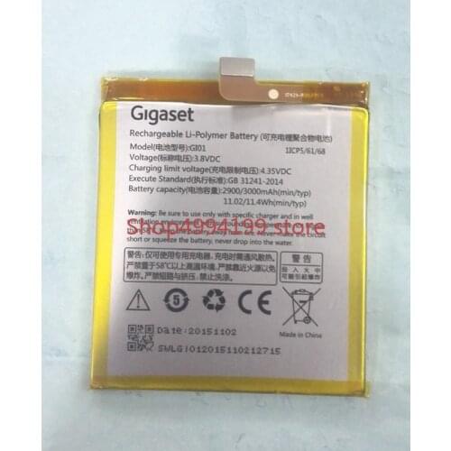Doogee GI01 Battery For Gigaset ME GS55-6 Batterie Bateria Accumulator 3000mAh