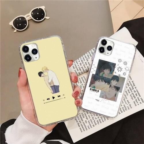 Banana Fish gay anime Comics coque funda cover Phone Case For iphone 12 5 5s 5c se 6 6s 7 8 plus x xs xr 11 pro max