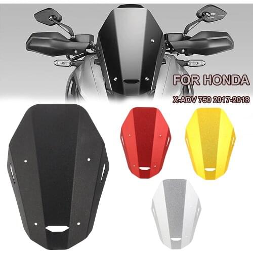 FOR HONDA XADV 750 X ADV 750 X-ADV750 Motorcycle Aluminum CNC Windshield Wind Deflector Viser VIsor WindScreen 2017-2018