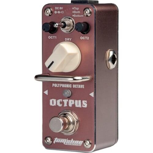 Electric Guitar Bass Effect Pedal for Music Performance, Purple