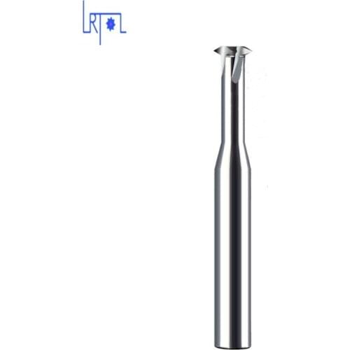 1 tooth thread end mill M1 M1.2 M1.4 M1.6 M2 M2.5 M3 M4 M5 M6 M8 M10 , single thread milling cutter short flutes