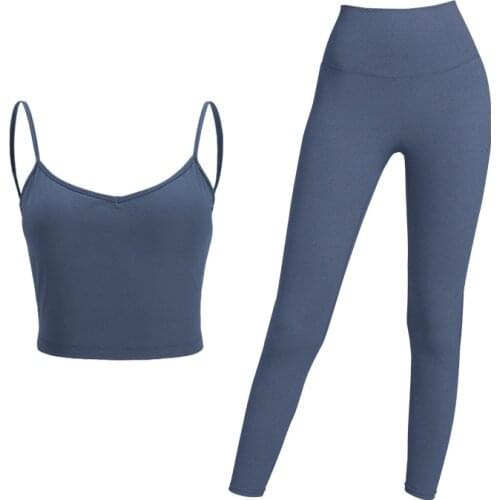 Soft Yoga Clothes Athletic Wear Plus Size Yoga Set Fitness Clothing For Women High Waist Sport Fitness Suit Gym set Sportswear
