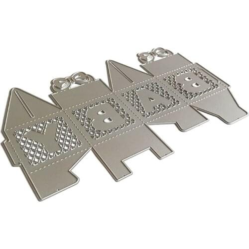 2021 New Baby Box Metal Cutting Dies Stencil DIY Scrapbooking Album Paper Card Template