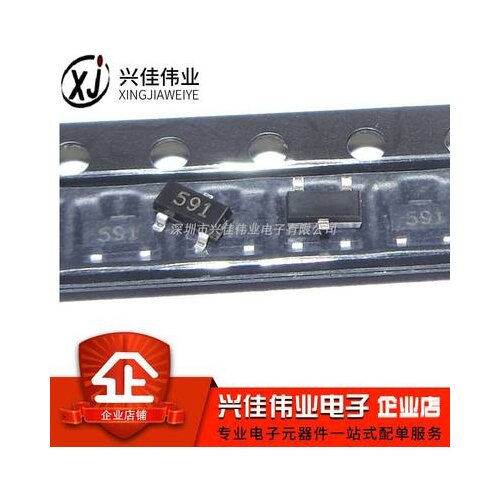 Original New 100PCS / FMMT591 591 SOT23 SOT-23