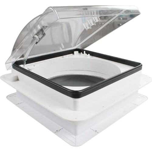 14'' camper window vent transparent cover manual window lift knob caravan mobile RV boat